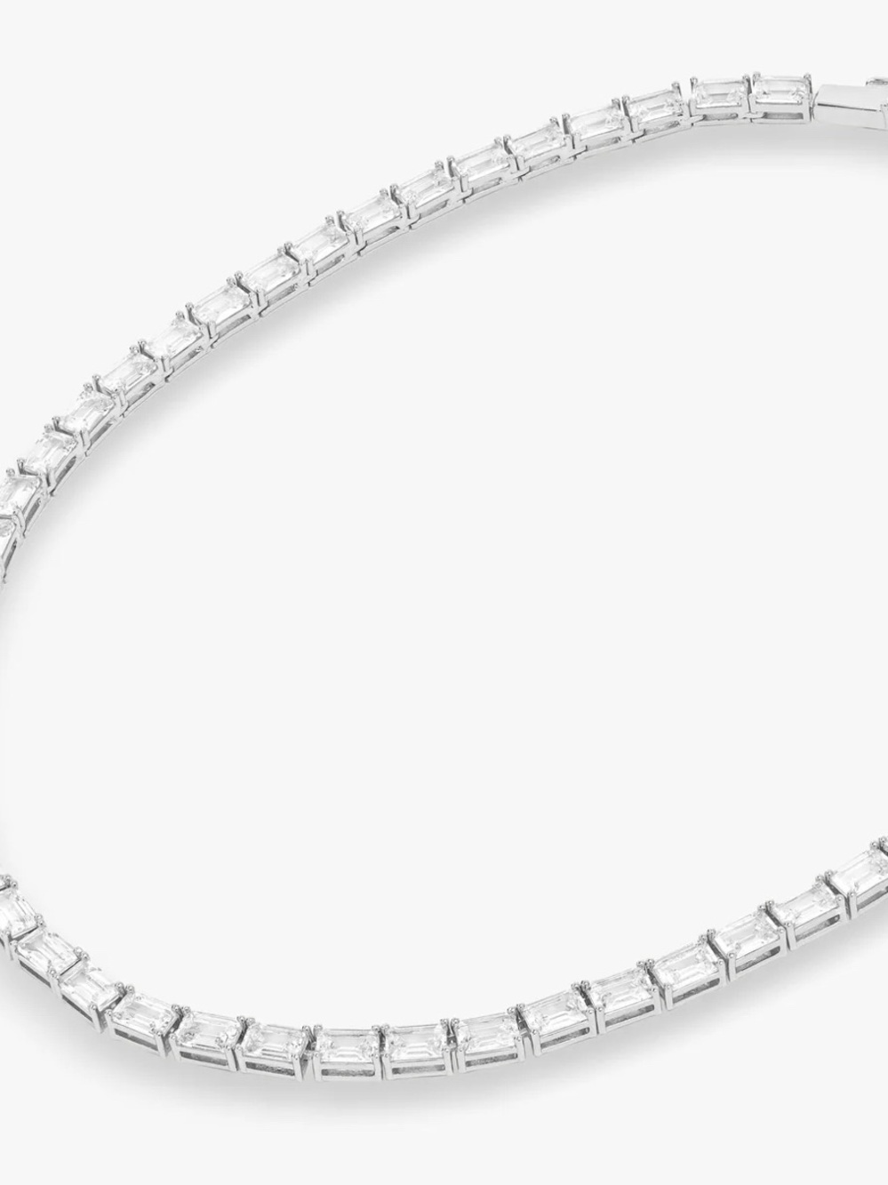 Melinda Maria Baby Grand Slam Tennis Necklace 18" - Picture 3 of 6